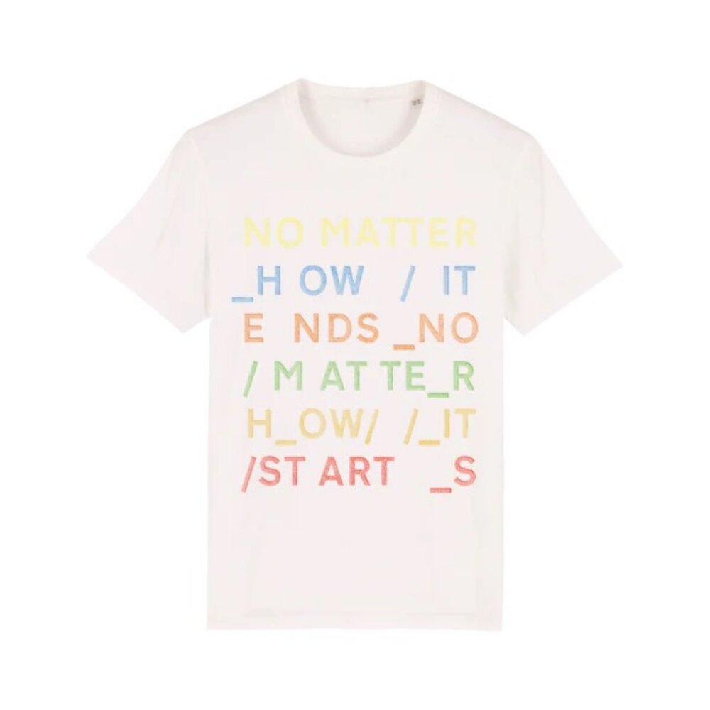 People Of Leisure Radiohead No Matter Band Tee Oversized Graphic T-Shirt Rock - Picture 2 of 11